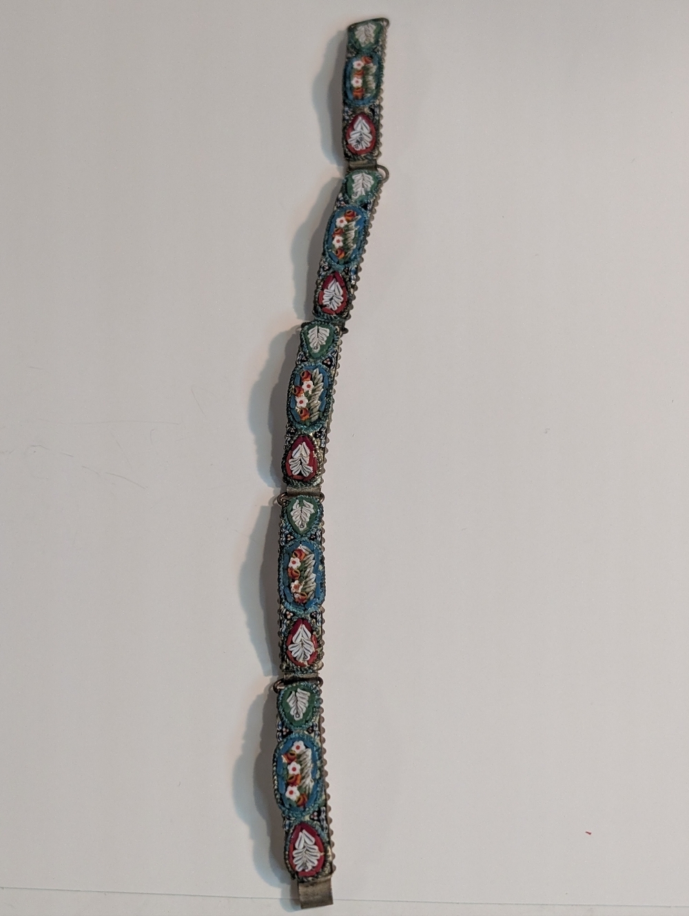 Beautiful Micro- mosaic  bracelet vintage from Italy.